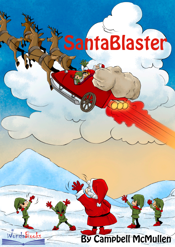 SantaBlaster Written By Campbell McMullen